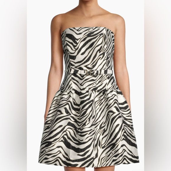 Lilly Pulitzer Akela Strapless Jacquard Dress NWT 14 & 16 *They run small* - Picture 5 of 5